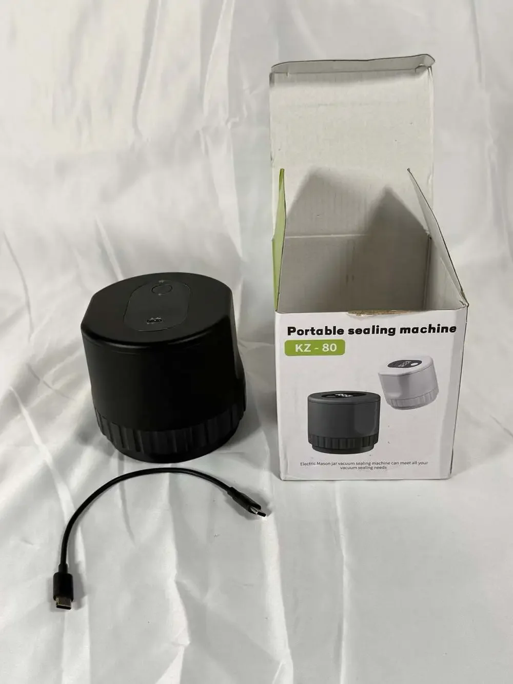 Portable Sealing Machine Electric Mason Jar Vacuum Sealer KZ-80